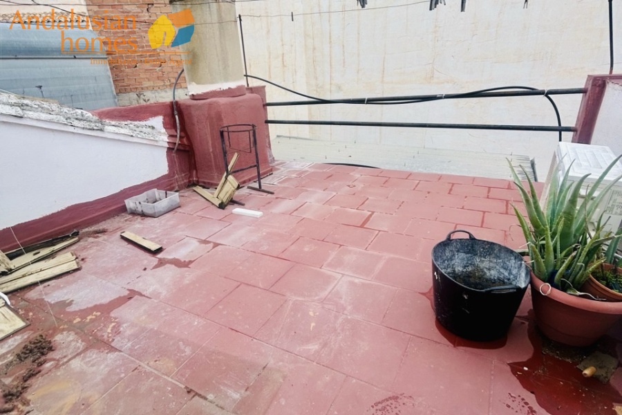 village house Álora, property for renovation Spain, village property Andalusia, house with two apartments, investment property Álora, traditional Spanish village house, property with terraces, town centre property Spain, renovation opportunity Andalusia