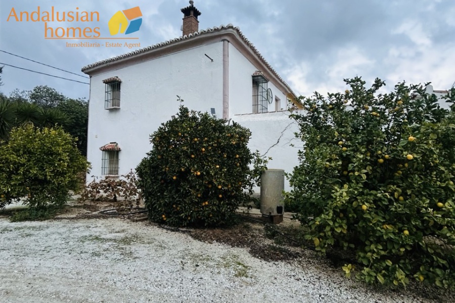 cortijo Valle de Abdalajís, traditional cortijo Andalusia, country property with olive trees, rural house for sale Spain, cortijo with land Málaga, country home near Álora, Andalusian farmhouse for sale, rural property with outbuildings