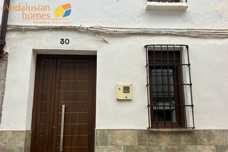 Front door house street level 