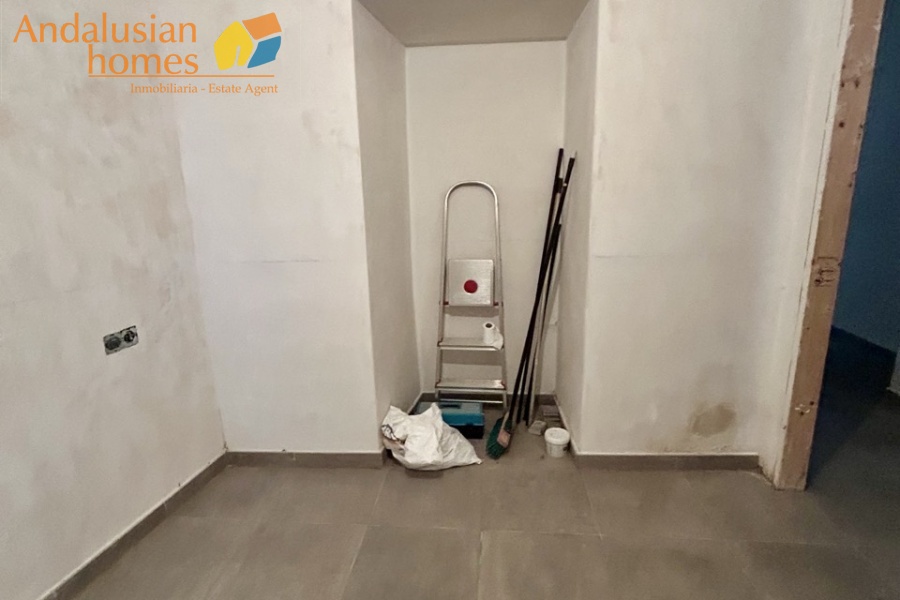 Newly refurbished room, ideal for installation of kitchen