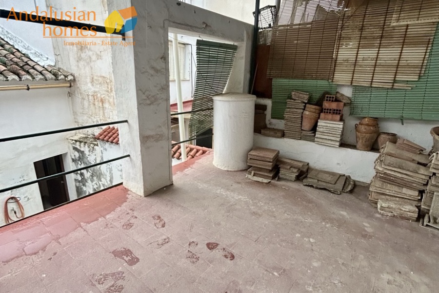 Upper terrace