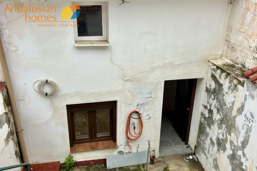 Rear of house from upper terrace