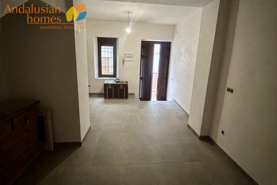 Open plan living room dining room, newly refurbished