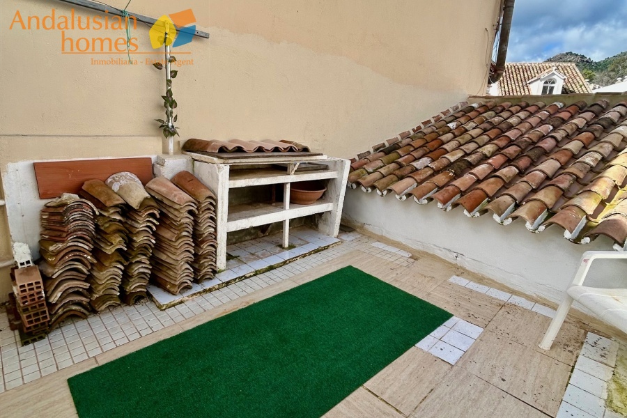 Roof terrace with BBQ area