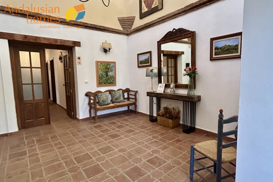 finca en venta Álora, casa rural Málaga, propiedad con olivos, finca con 60.000m2, casa con piscina Málaga, casa con apartamento independiente, casa de invitados, finca con 7 dormitorios, propiedad campo Andalucía, acceso A357 Málaga
