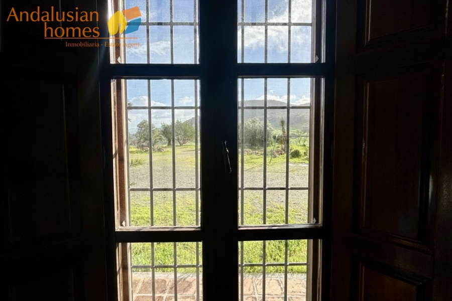 finca en venta Álora, casa rural Málaga, propiedad con olivos, finca con 60.000m2, casa con piscina Málaga, casa con apartamento independiente, casa de invitados, finca con 7 dormitorios, propiedad campo Andalucía, acceso A357 Málaga