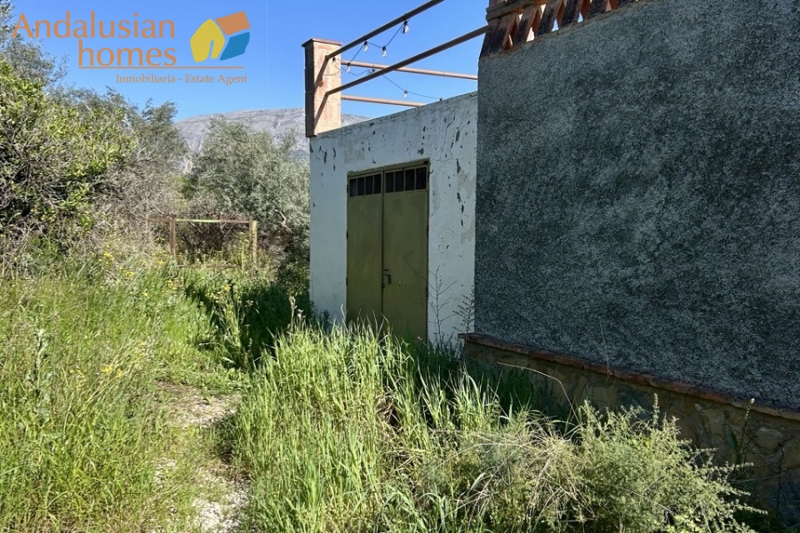 Country home, Álora, Las Mellizas, Málaga countryside, detached villa, olive grove, 4000m2 plot, private pool, panoramic views, terraces, fenced plot, parking, fireplace, ensuite bedroom, outdoor living, rural retreat, train access, investment property, holiday rental, tourism potential, Andalusian property, peaceful location, close to El Chorro, near Málaga coast