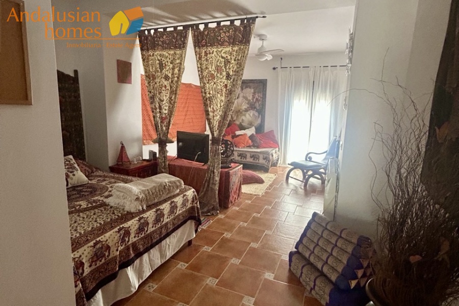 casa en venta Álora, casa señorial Málaga, townhouse Álora, vivienda centro Álora, propiedad con terrazas, casa con vistas al campo, inmueble con potencial B&B, inversión inmobiliaria Málaga, casa con patio y fuente, vivienda amplia Andalucía