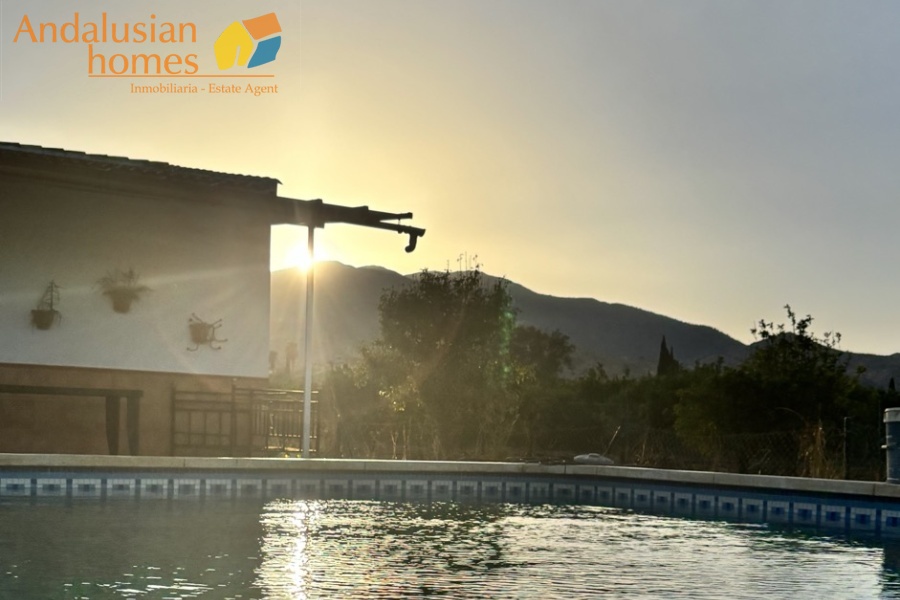 finca rústica Álora, casa de campo Málaga, propiedad rural España, finca con piscina Álora, casa no hipotecable España, finca ecuestre Málaga, casa con terreno 3000m2, propiedad con pozo agua España, rural property Andalusia, horse property Spain, country house near Álora, finca en venta Málaga, casa con vistas montaña Andalucía
